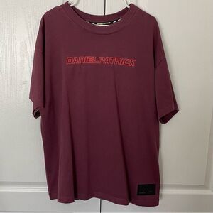 Adidas x Daniel Patrick Maroon Short Sleeve T-Shirt Men’s Sz L (FR5636)